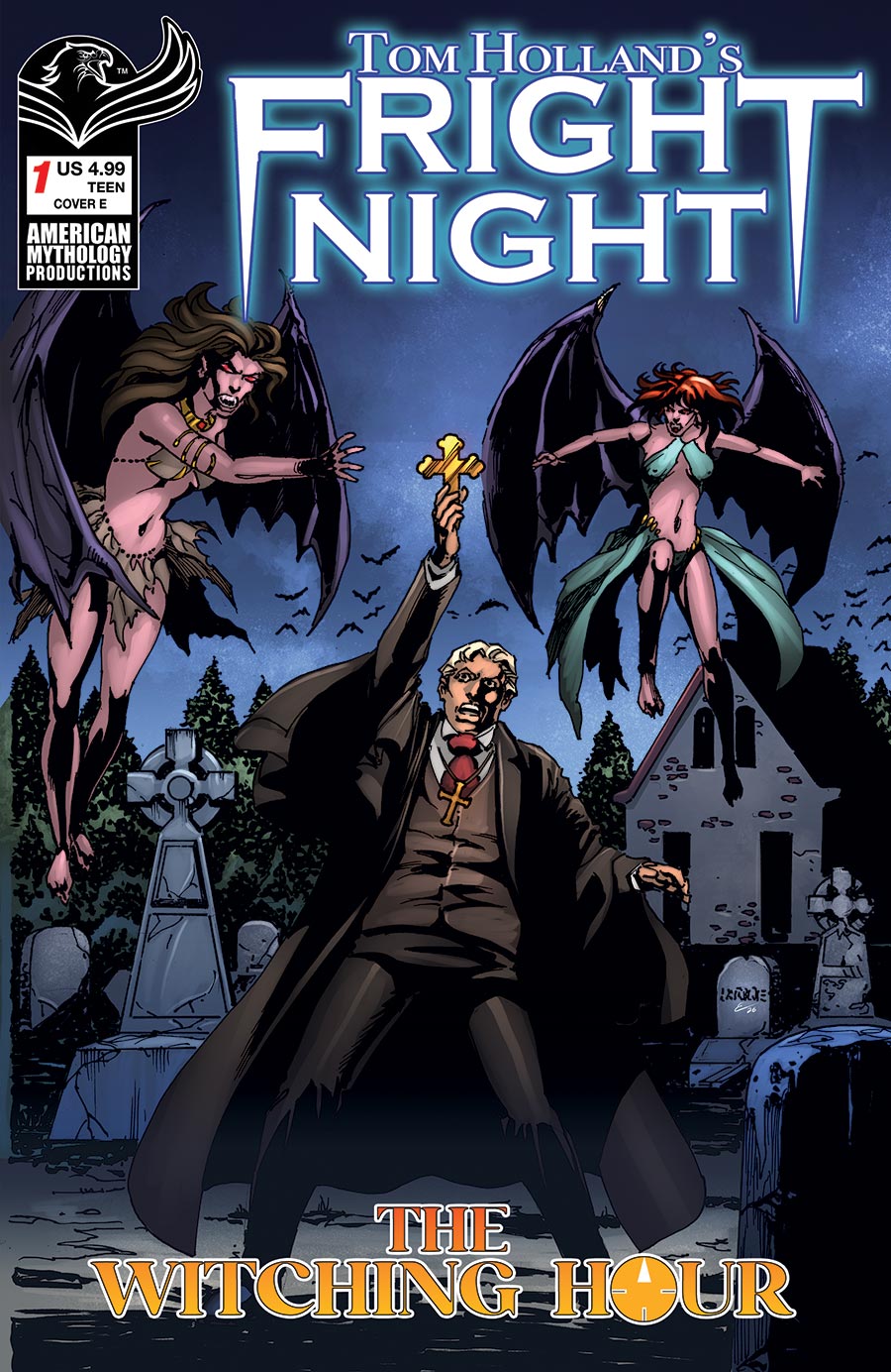 Tom Hollands Fright Night The Witching Hour #1 Cover E Variant Greg LaRocque Cover