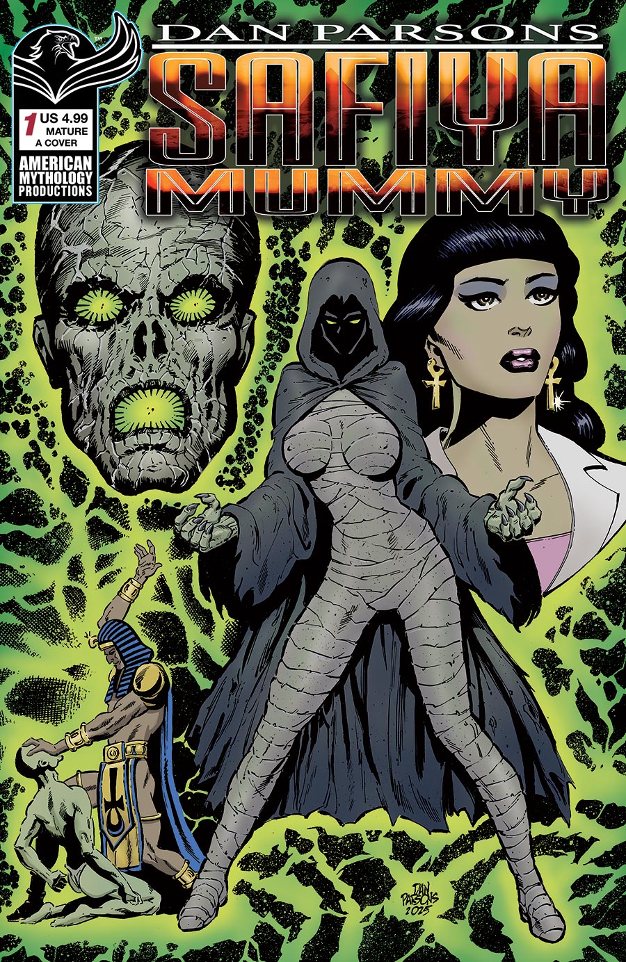 Dan Parsons Safiya Mummy #1 Cover A Regular Dan Parsons Cover