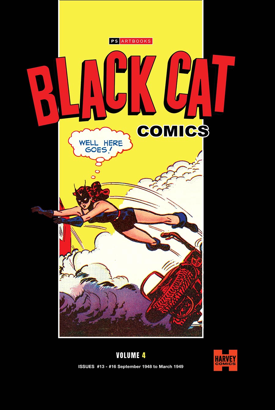 Harvey Comics Collected Works Black Cat Comics Vol 4 HC