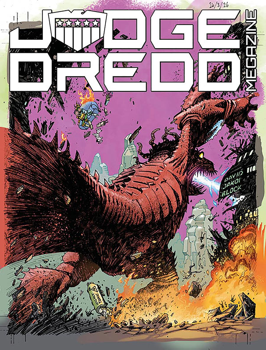 Judge Dredd Megazine #494