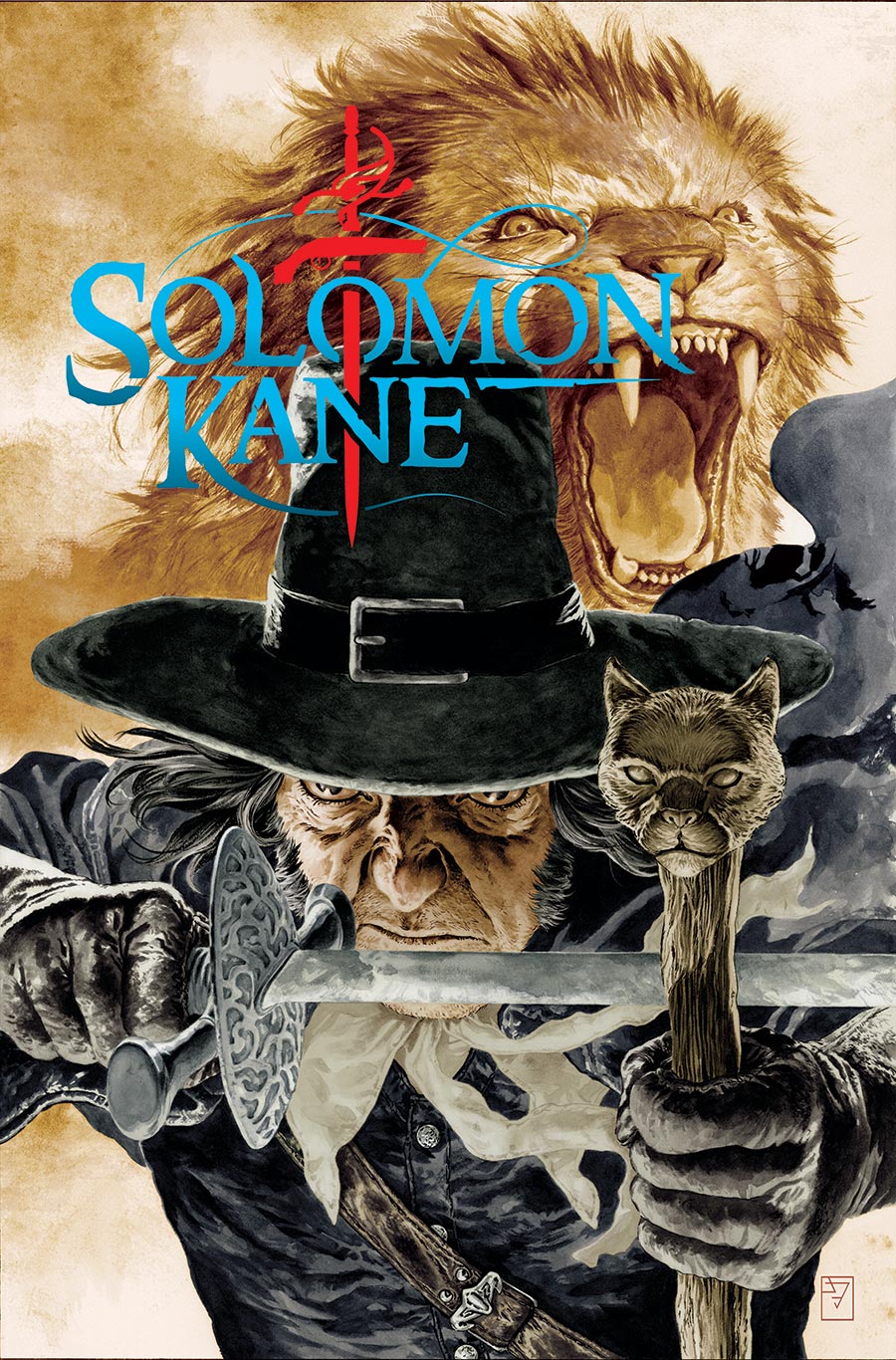 Solomon Kane The Lion Errant #1 Cover C Variant JH Williams III Cover