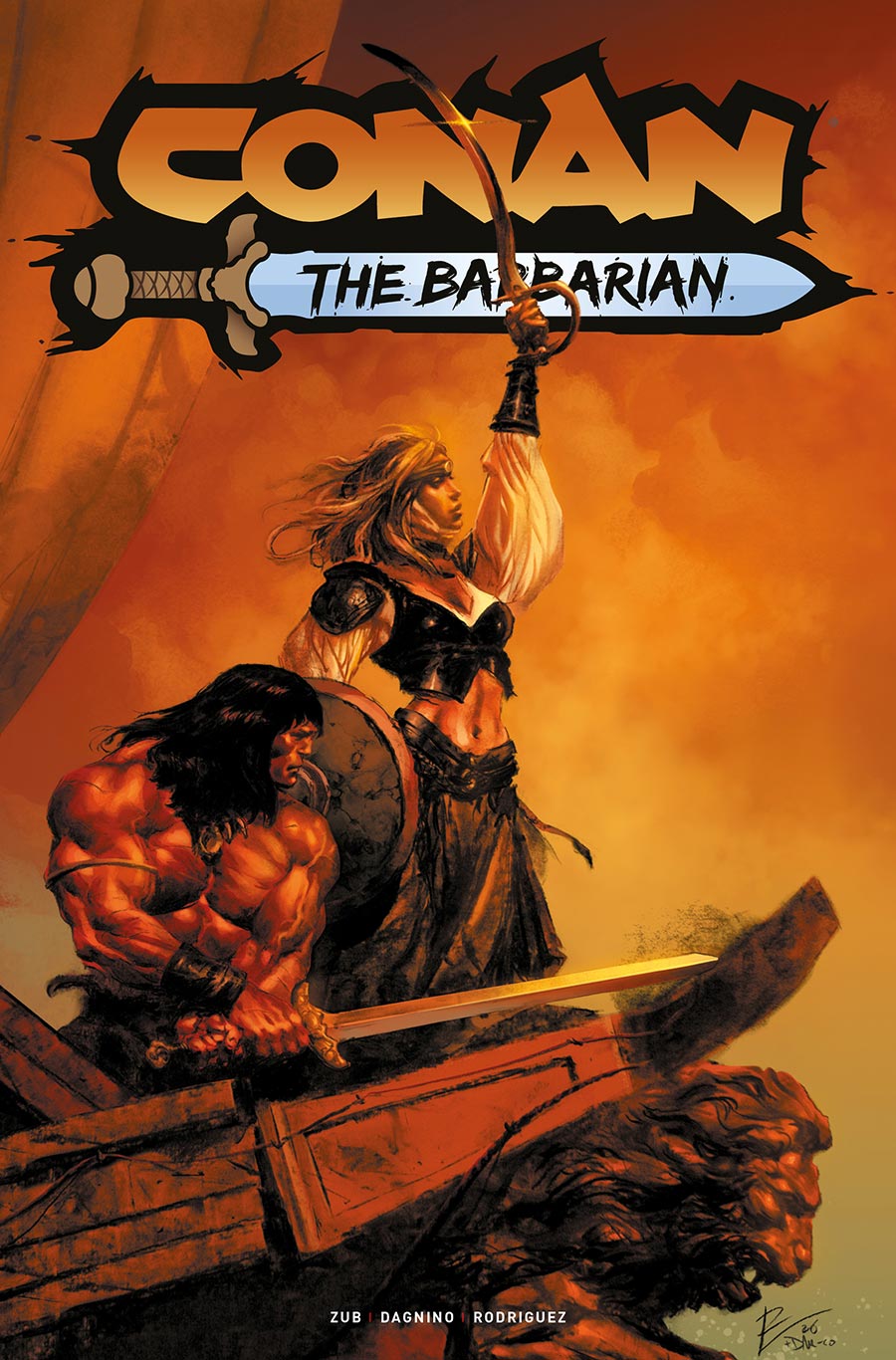 Conan The Barbarian Vol 5 #33 Cover F Variant Roberto De La Torre Foil Cover