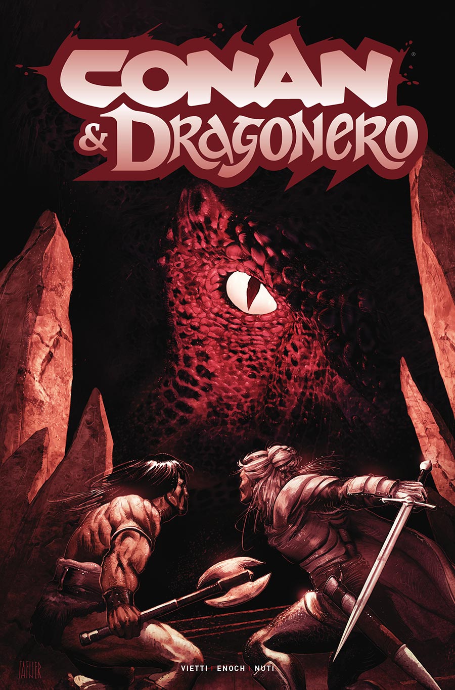 Conan & Dragonero #3 Cover A Regular Max Von Fafner Cover