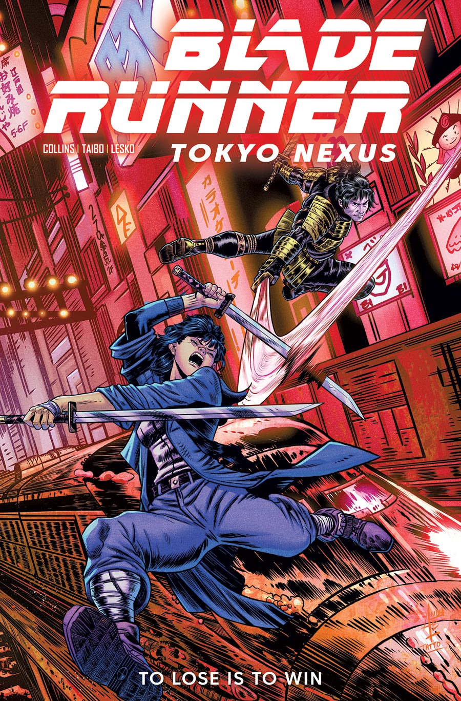 Blade Runner Tokyo Nexus To Lose Is To Win #3 Cover B Variant Andy Belanger Cover