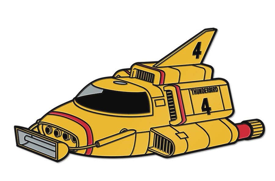 Thunderbirds Enamel Pin Badge - Thunderbird 4