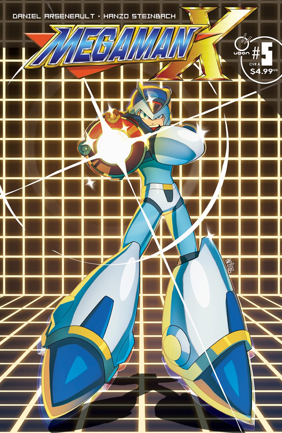 Mega Man X #5 Cover A Regular Hanzo Steinbach Cover