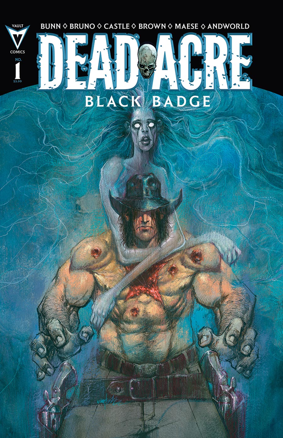 Dead Acre Black Badge #1 Cover D Incentive Jonathan Wayshak Variant Cover