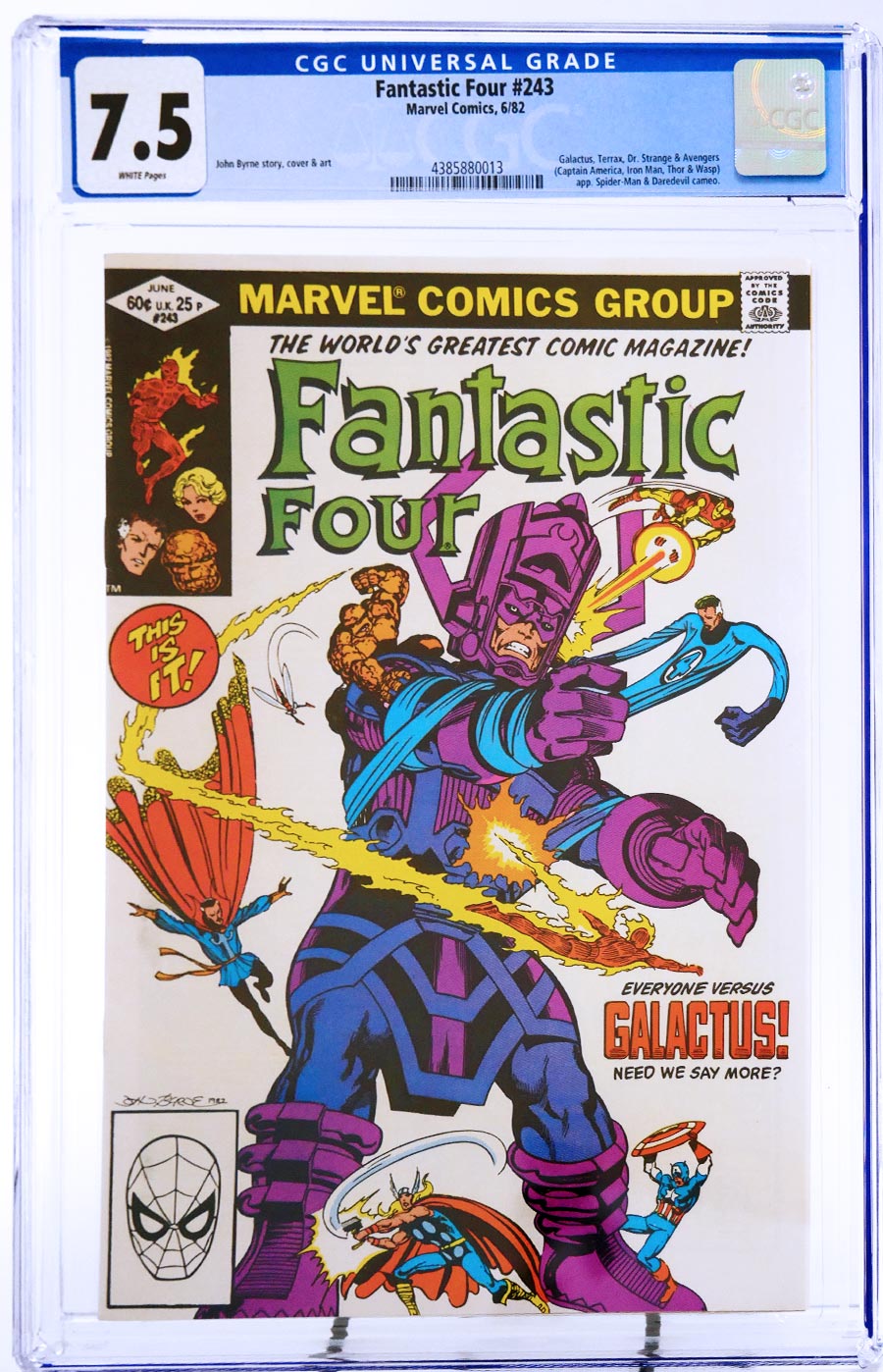 Fantastic Four #243 Cover B CGC 7.5