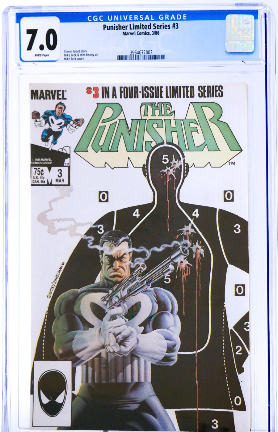 Punisher #3 Cover B CGC 7.0