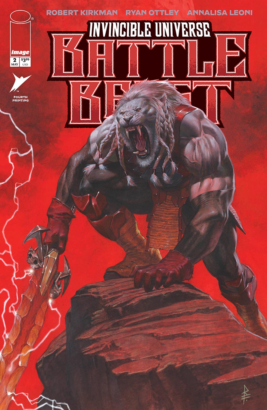 Invincible Universe Battle Beast #2 Cover J 4th Ptg