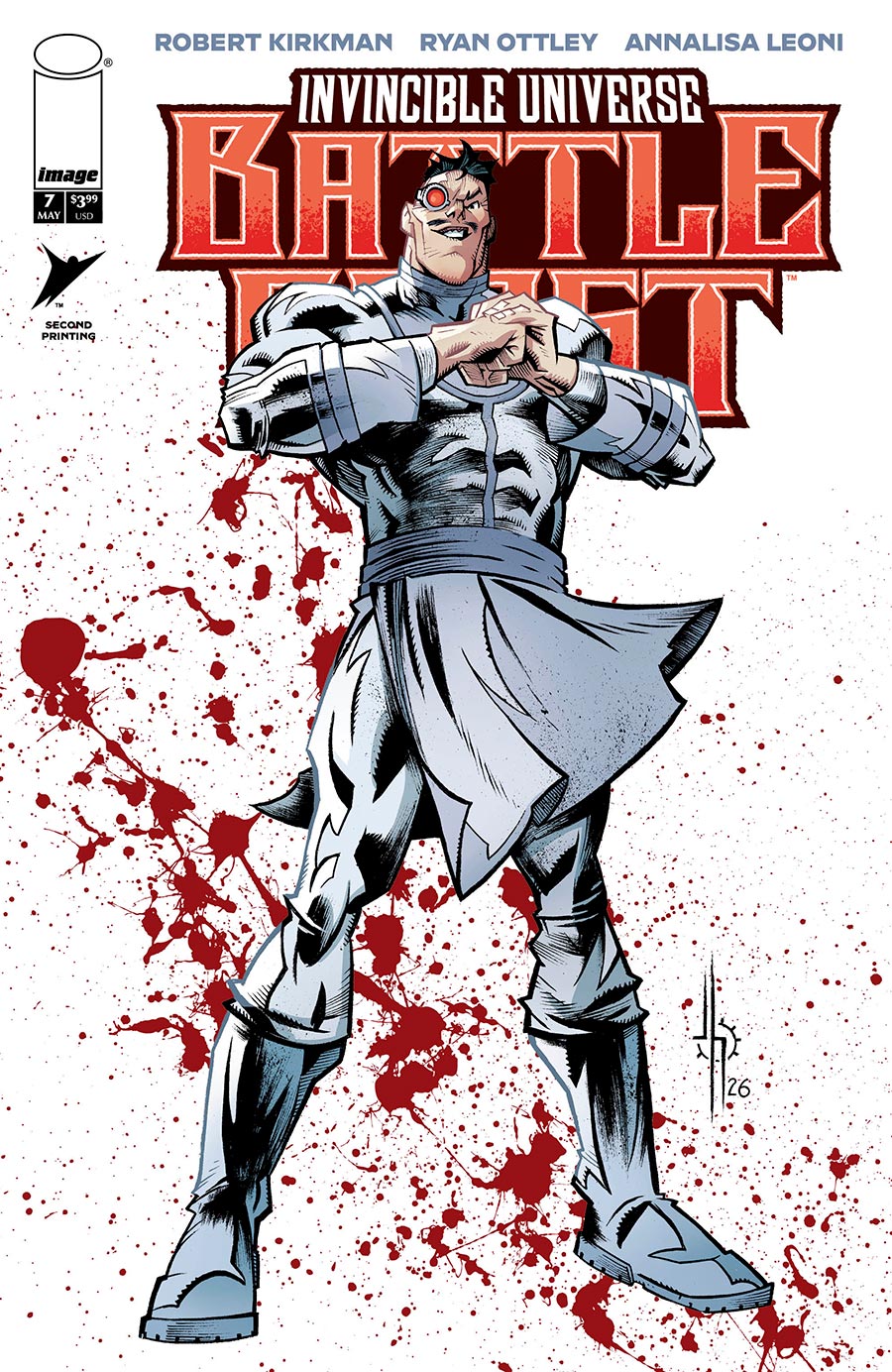 Invincible Universe Battle Beast #7 Cover J 2nd Ptg