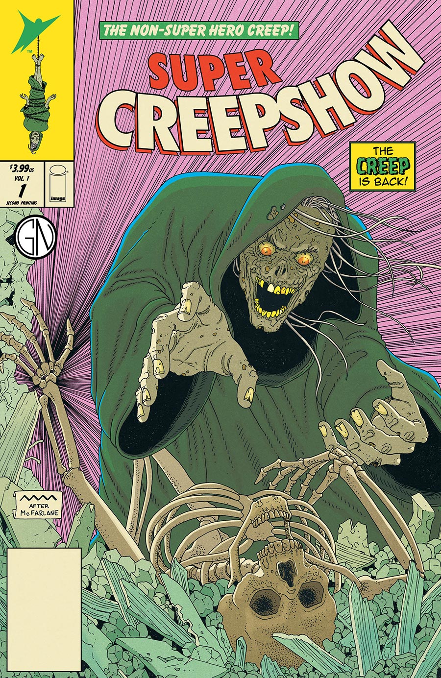 Super Creepshow #1 Cover F 2nd Ptg