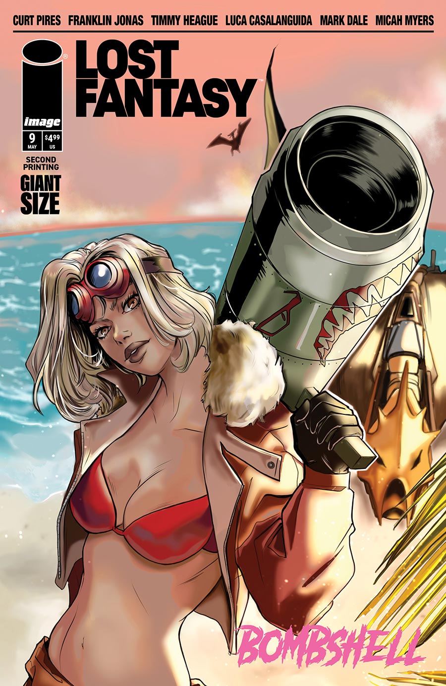 Lost Fantasy #9 Cover I 2nd Ptg A Julia Piccinno Variant Cover (Limit 1 Per Customer)