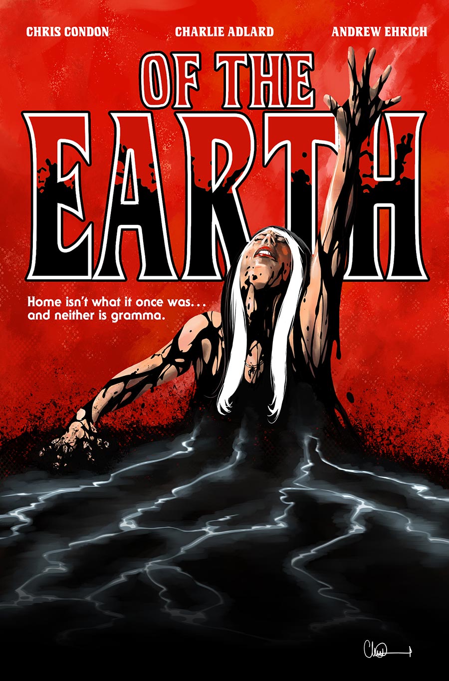 Of The Earth #1 Cover C Variant Charlie Adlard Homage Cover