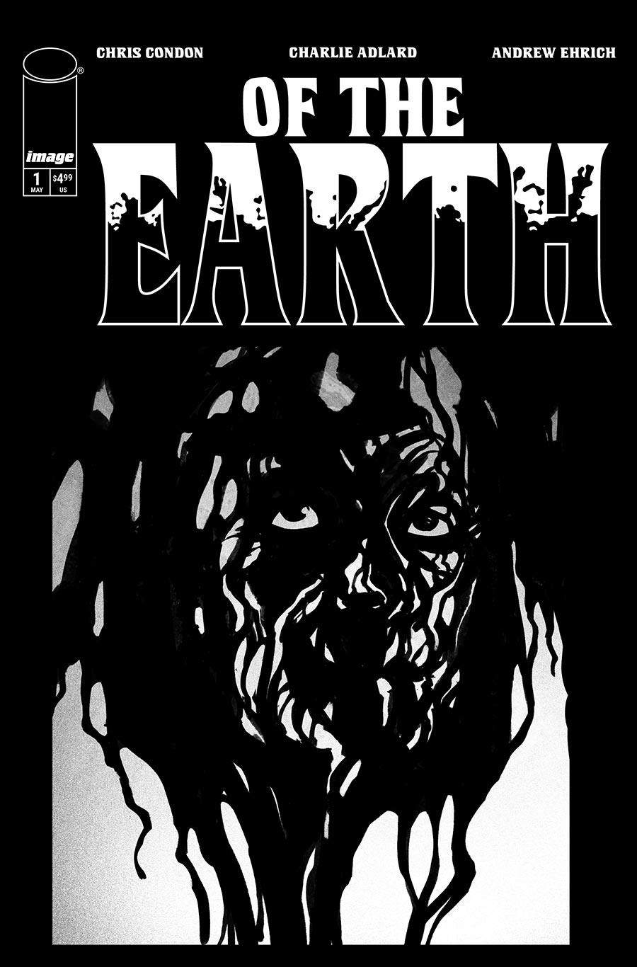 Of The Earth #1 Cover D Incentive Jacob Phillips Black & White Cover
