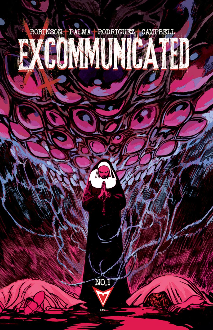 Excommunicated #1 Cover J 2nd Ptg C Incentive Joshua Hixson Variant Cover