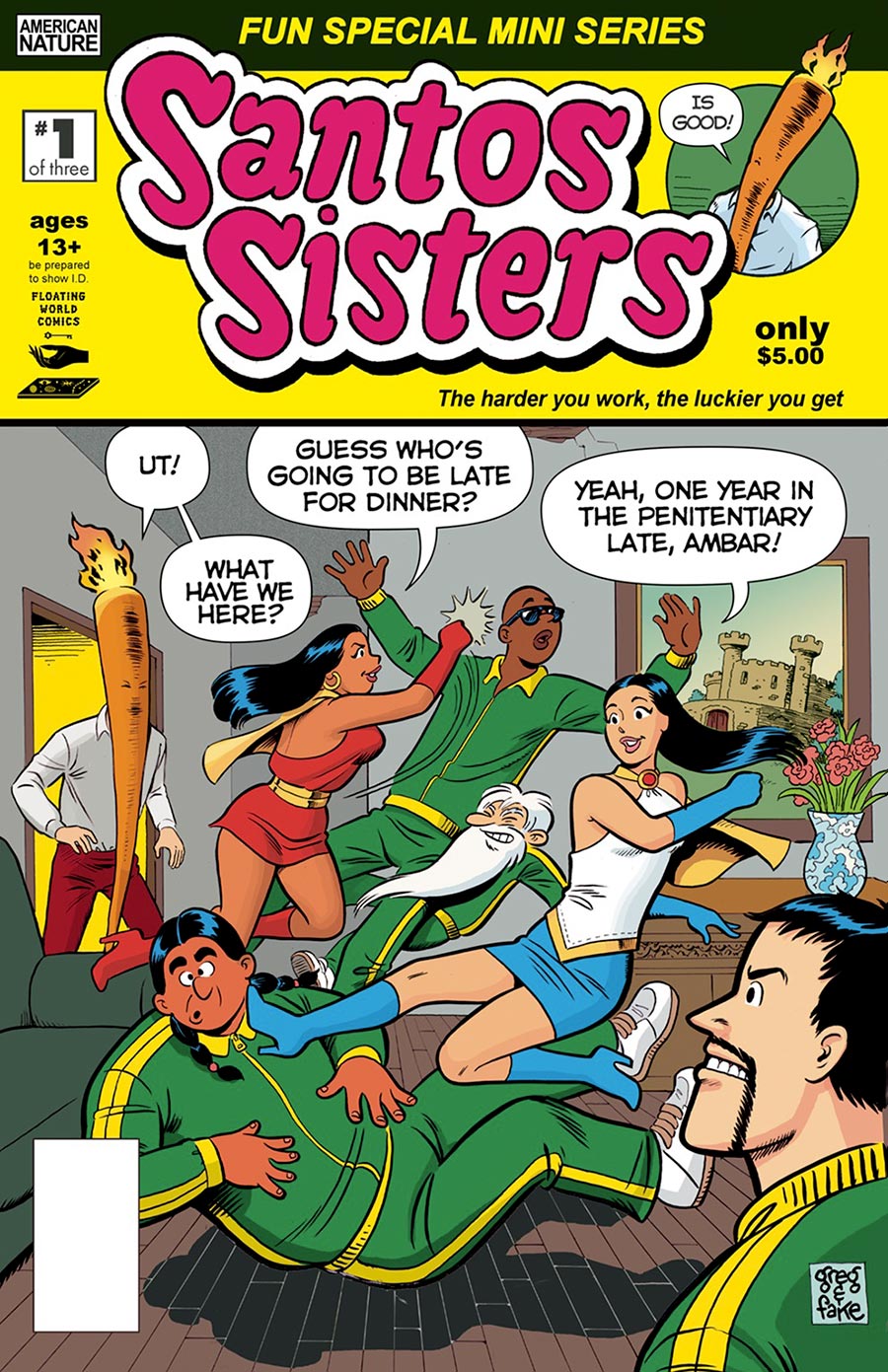 Santos Sisters Fun Special #1 Cover A Regular Greg & Fake Cover