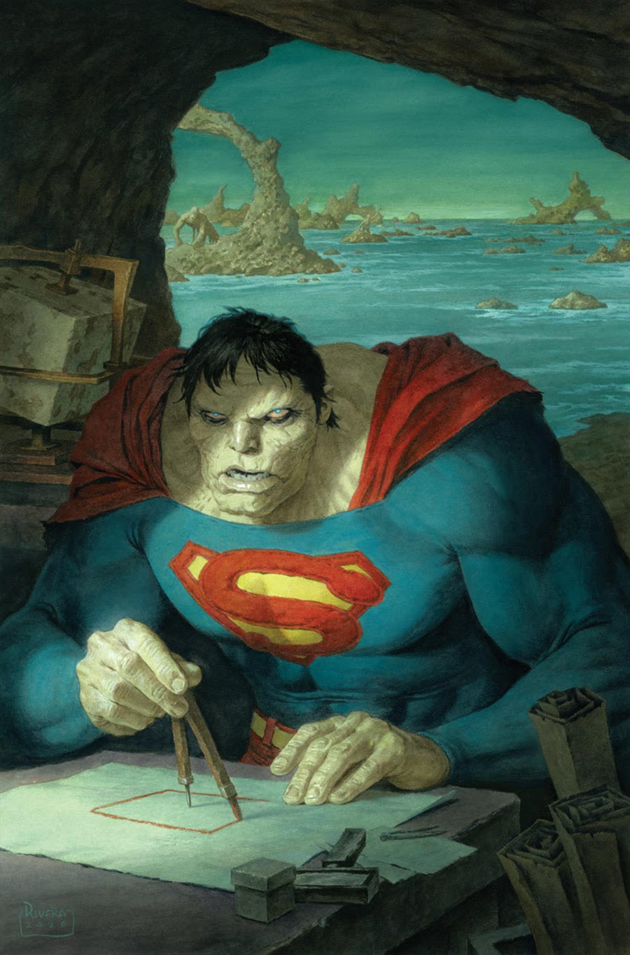 Bizarro Year None #1 Cover I 2nd Ptg B Paolo Rivera Card Stock Variant Cover