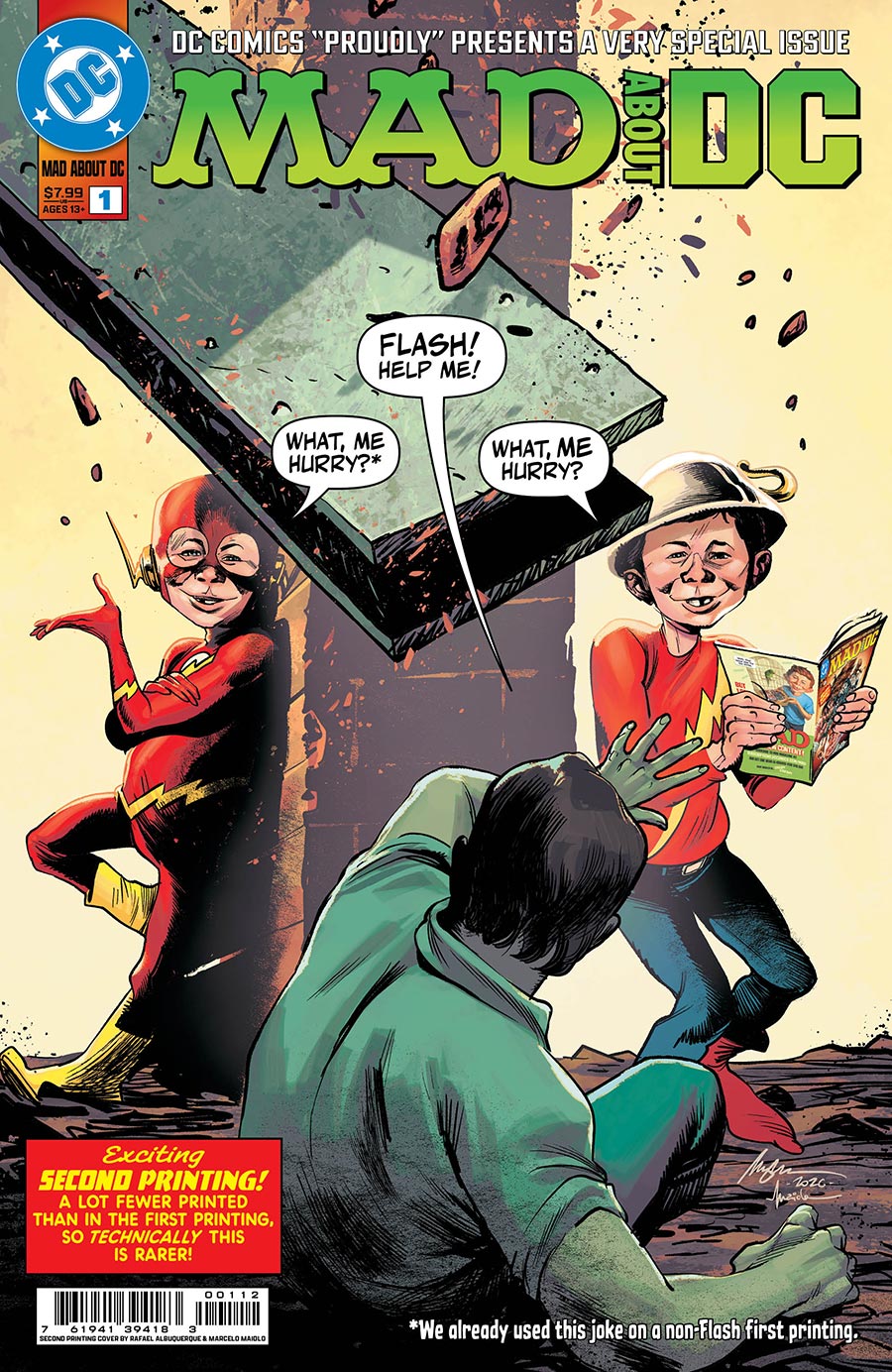 MAD About DC #1 (One Shot) Cover E 2nd Ptg A Rafael Albuquerque Variant Cover