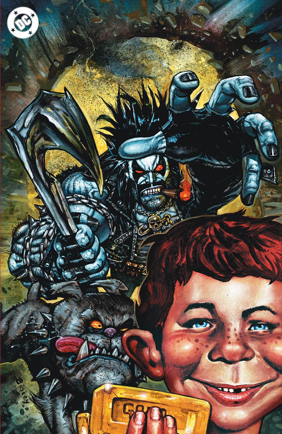 MAD About DC #1 (One Shot) Cover G 2nd Ptg C Simon Bisley Foil Variant Cover