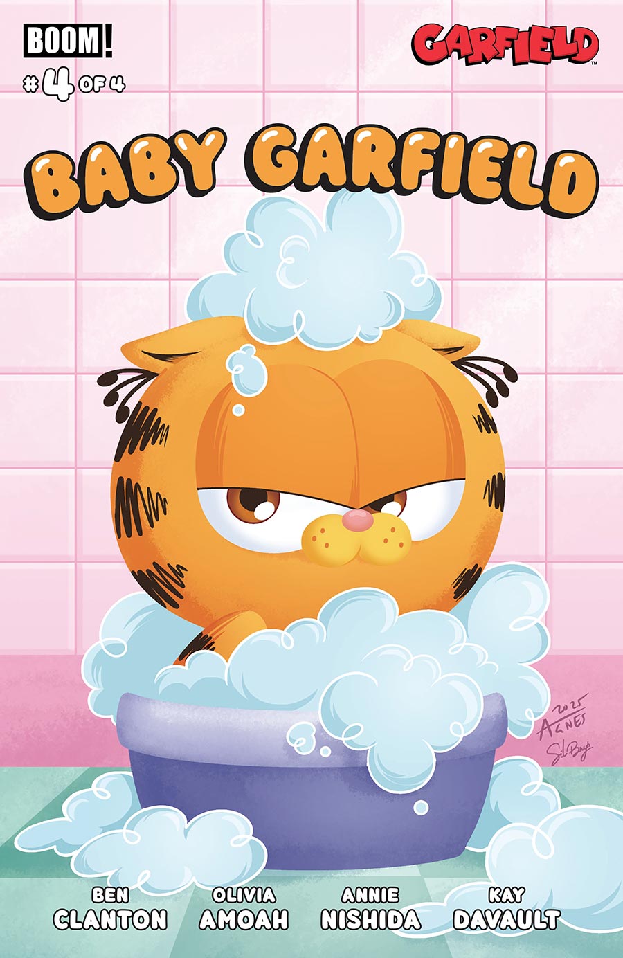 Baby Garfield #4 Cover A Regular Agnes Garbowska & Sil Brys Cover