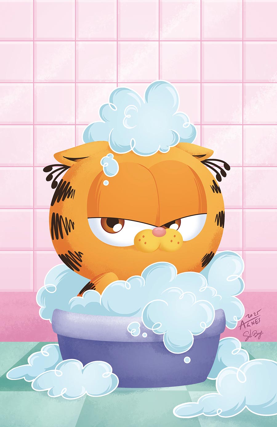 Baby Garfield #4 Cover E Variant Agnes Garbowska Unlimited Virgin Cover