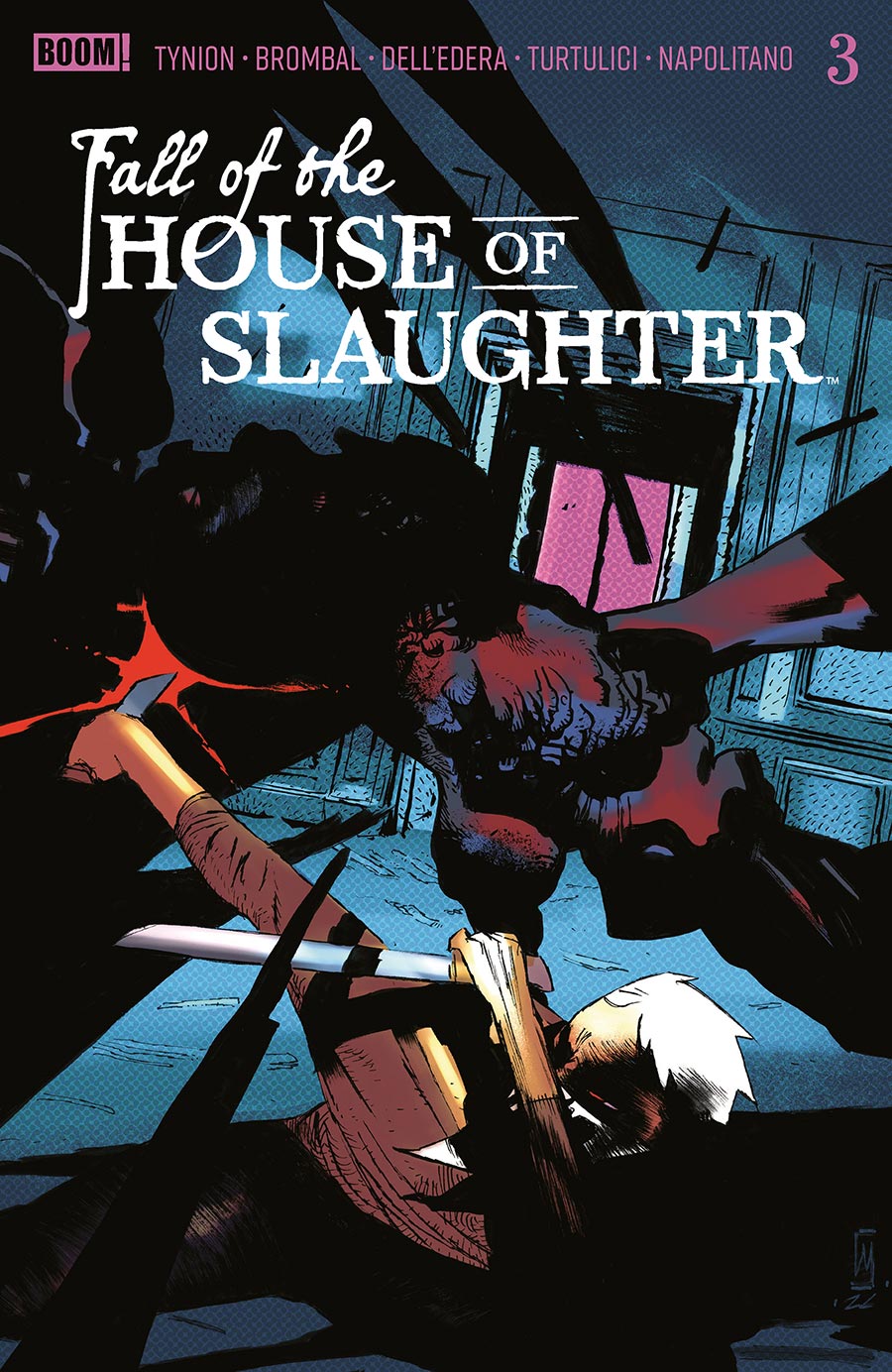 Fall Of The House Of Slaughter #3 Cover B Variant Werther Dell Edera Cover