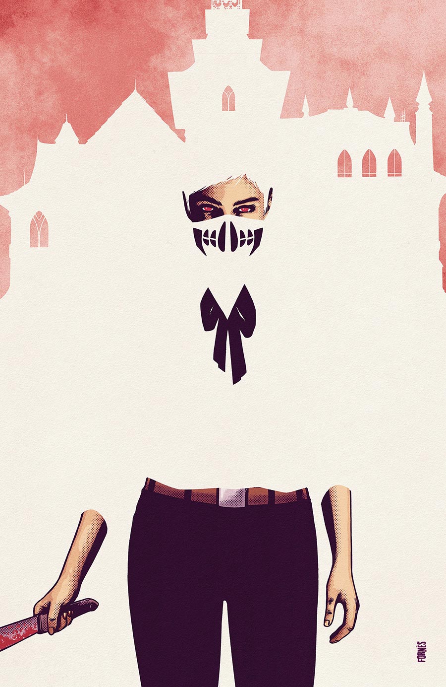 Fall Of The House Of Slaughter #3 Cover F Incentive Jorge Fornes Virgin Variant Cover