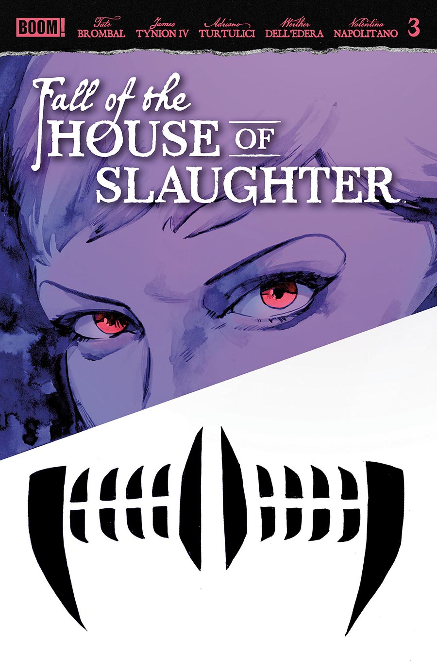 Fall Of The House Of Slaughter #3 Cover G Variant Jacob Phillips Reveal Cover
