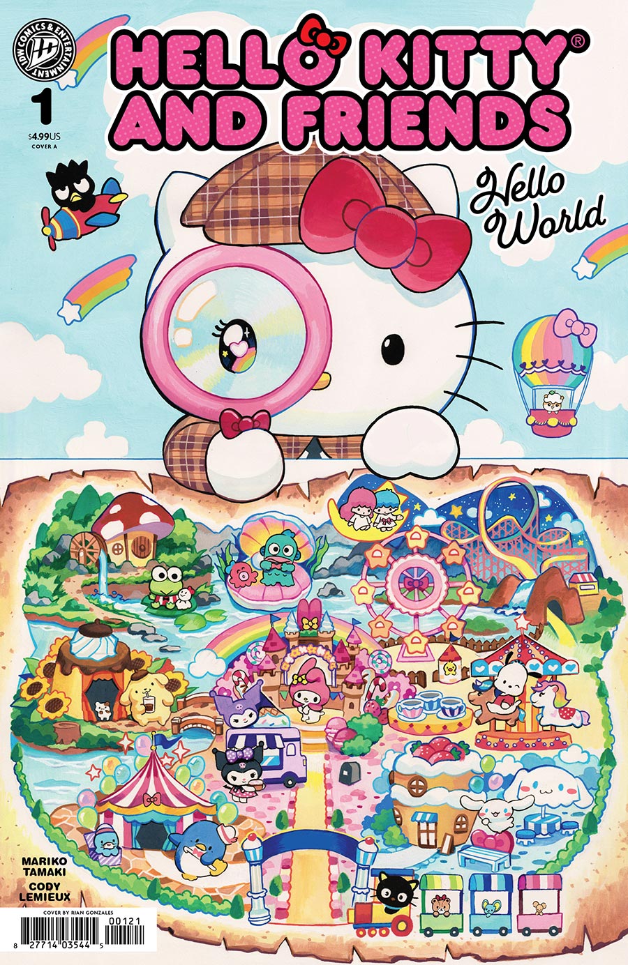 Hello Kitty And Friends Hello World #1 Cover B Variant Rian Gonzales Cover