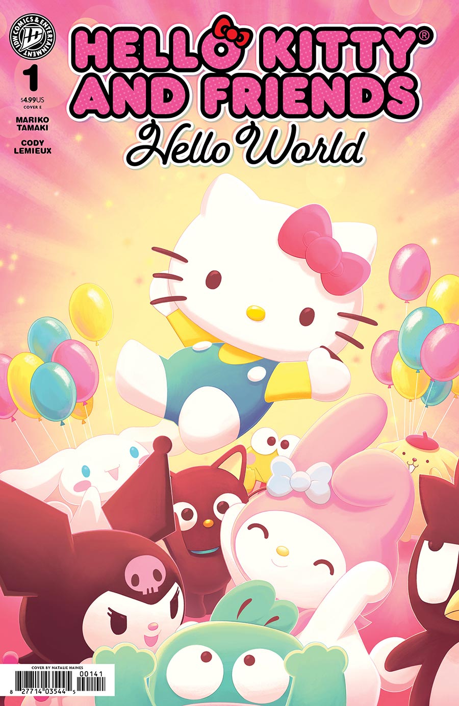 Hello Kitty And Friends Hello World #1 Cover E Variant Natalie Haines Cover