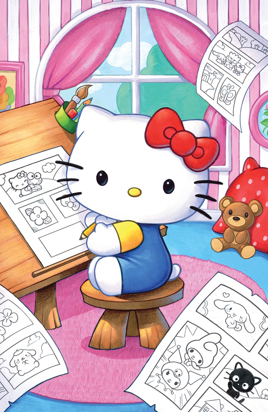 Hello Kitty And Friends Hello World #1 Cover H Incentive Chrissi Zullo Uminga Virgin Variant Cover