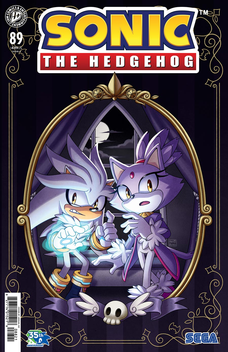 Sonic The Hedgehog Vol 3 #89 Cover B Variant Abigail Oz Cover