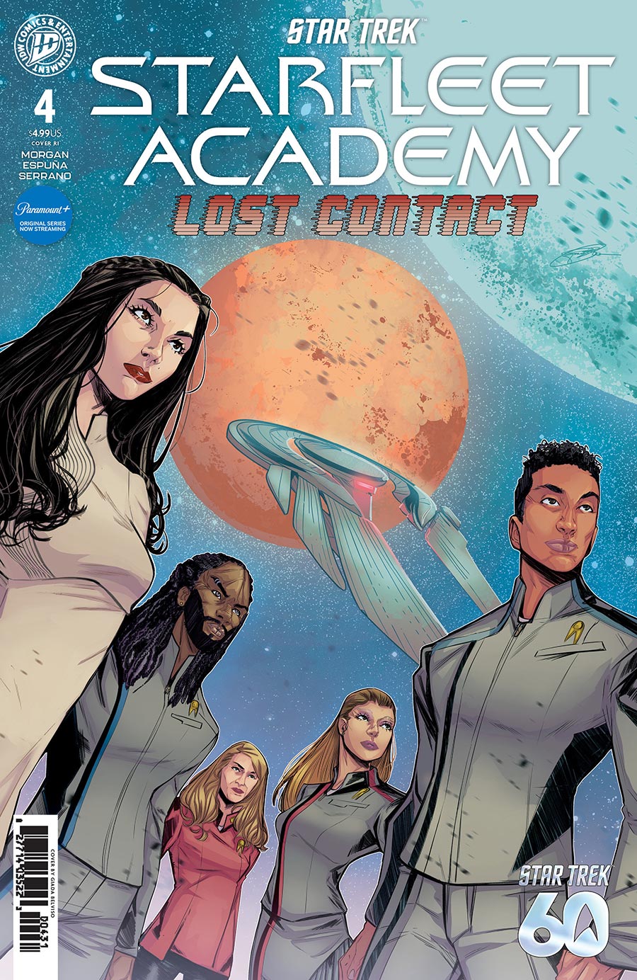 Star Trek Starfleet Academy Lost Contact #4 Cover C Incentive Giada Belviso Variant Cover