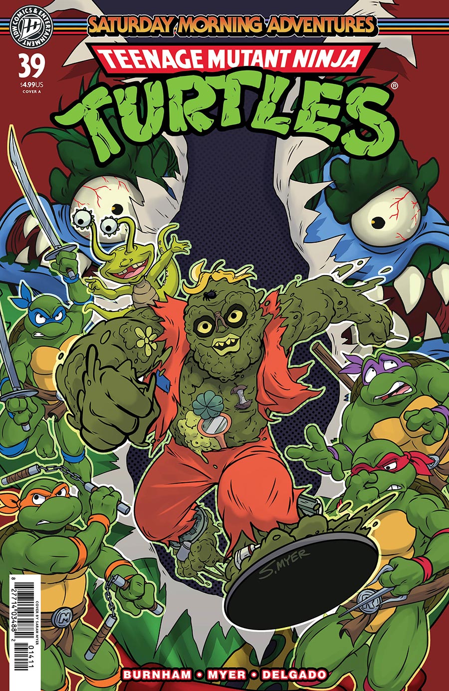 Teenage Mutant Ninja Turtles Saturday Morning Adventures Continued #39 Cover A Regular Sarah Myer Cover