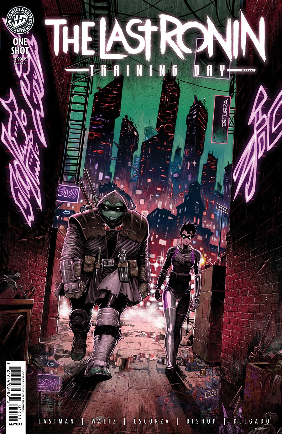 Teenage Mutant Ninja Turtles The Last Ronin Training Day #1 (One Shot) Cover A Regular Escorza Brothers Cover