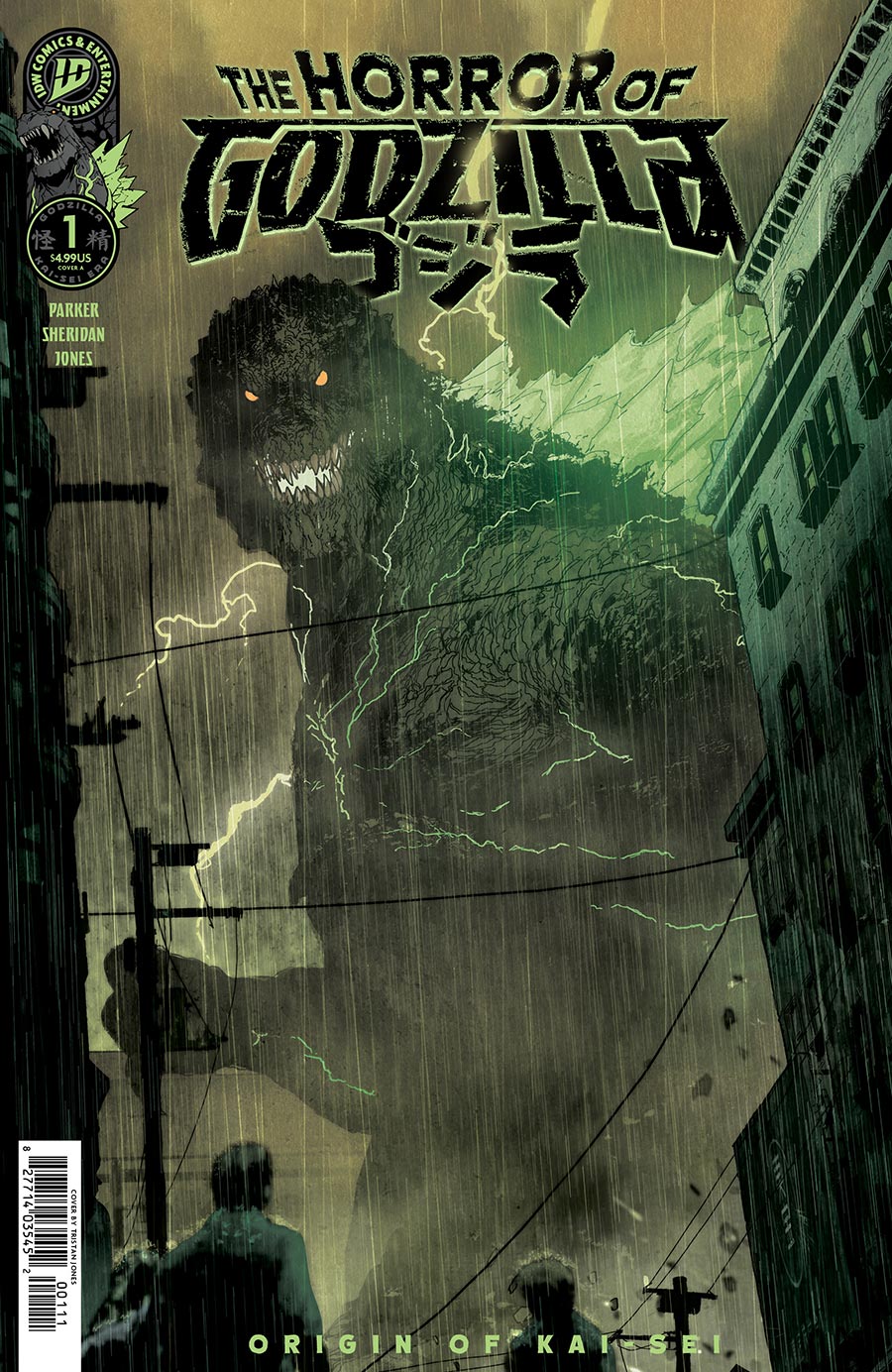 Horror Of Godzilla #1 Cover A Regular Tristan Jones Cover (Kai-Sei Era)