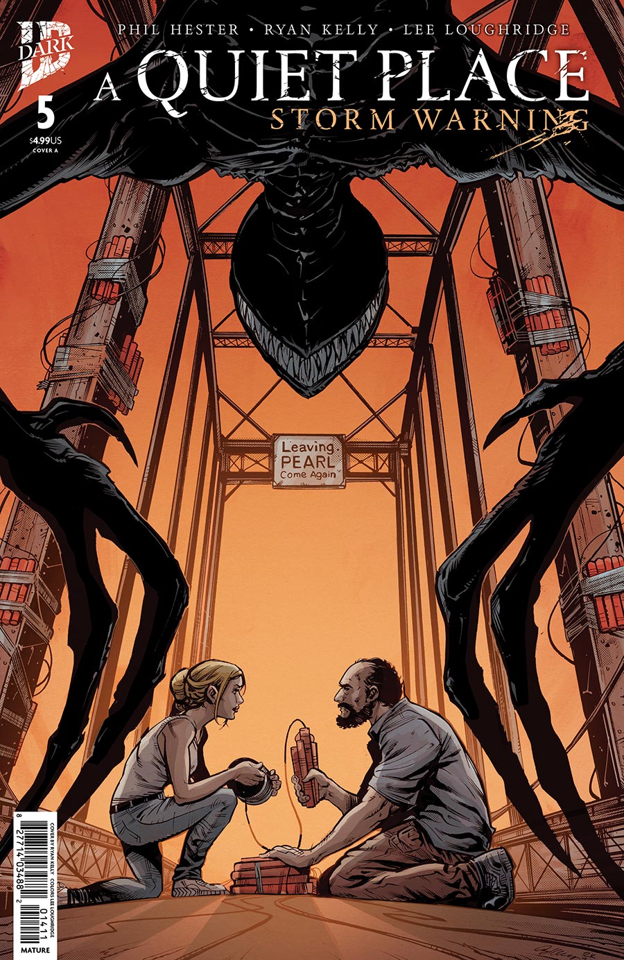 A Quiet Place Storm Warning #5 Cover A Regular Ryan Kelly Cover