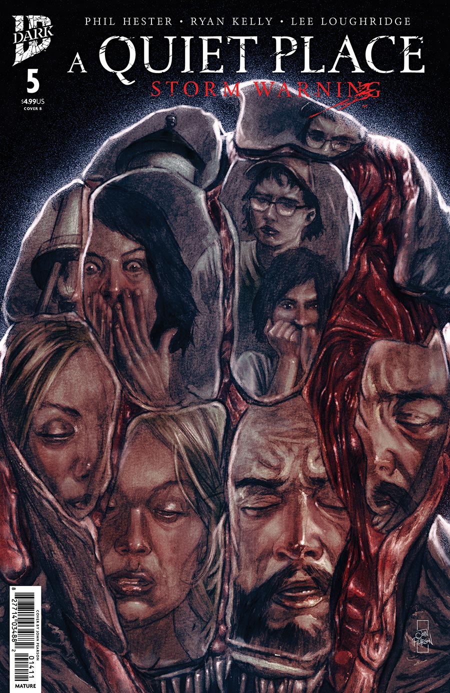 A Quiet Place Storm Warning #5 Cover B Variant John Pearson Cover