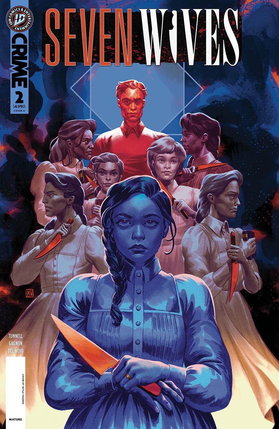 Seven Wives #2 Cover A Regular Keyla Valerio Cover