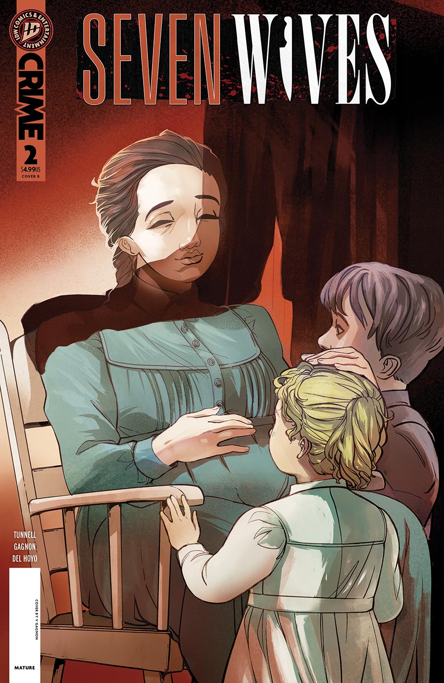 Seven Wives #2 Cover B Variant V Gagnon Cover