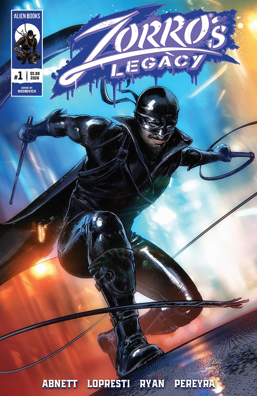 Zorros Legacy #1 Cover C Variant Noobovich Cover