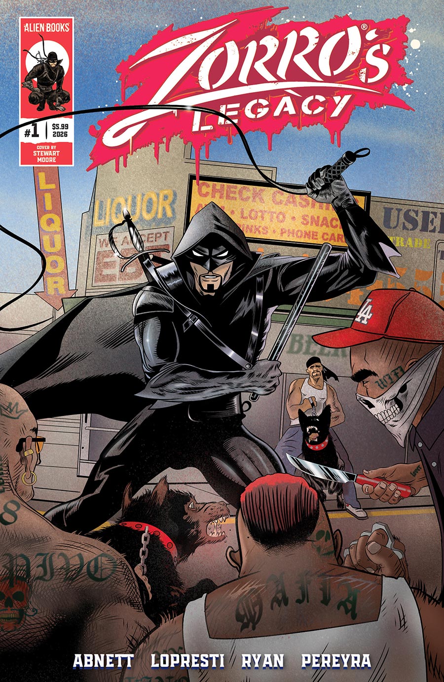 Zorros Legacy #1 Cover D Variant Stewart Moore Wraparound Cover
