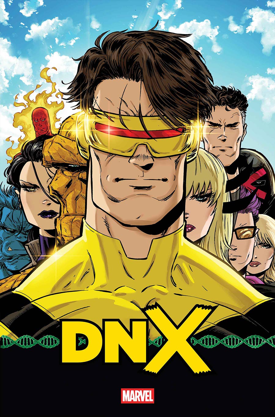 DNX #1 Cover A Regular Kaare Andrews Cover Hidden Double Cover