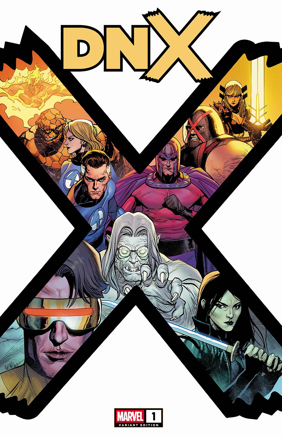 DNX #1 Cover D Variant Leinil Francis Yu X Cover
