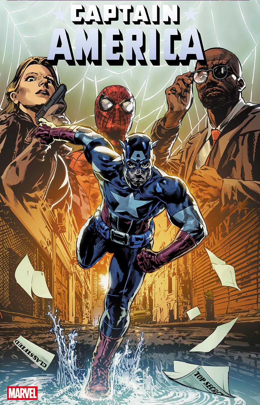 Captain America Vol 11 #13 Cover F Variant Stephen Mooney Cover (Armageddon Tie-In)