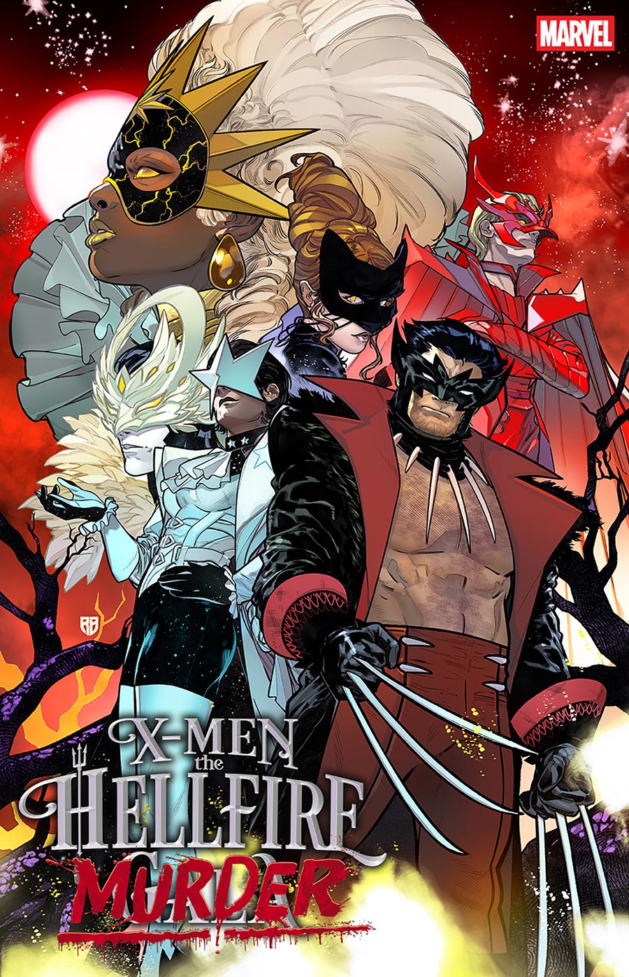 X-Men The Hellfire Murder #1 (One Shot) Cover C Variant RB Silva Cover