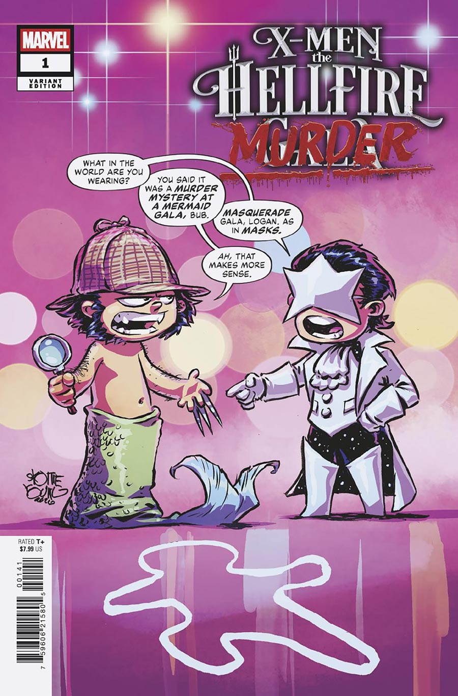 X-Men The Hellfire Murder #1 (One Shot) Cover E Variant Skottie Young Cover