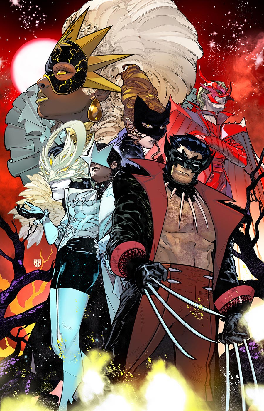 X-Men The Hellfire Murder #1 (One Shot) Cover G Incentive RB Silva Virgin Cover