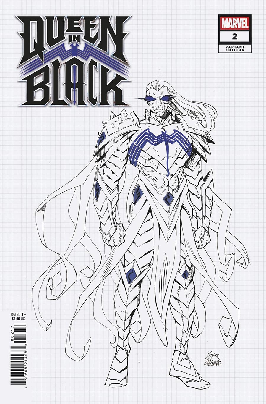 Queen In Black #2 Cover G Incentive Ryan Stegman Design Variant Cover